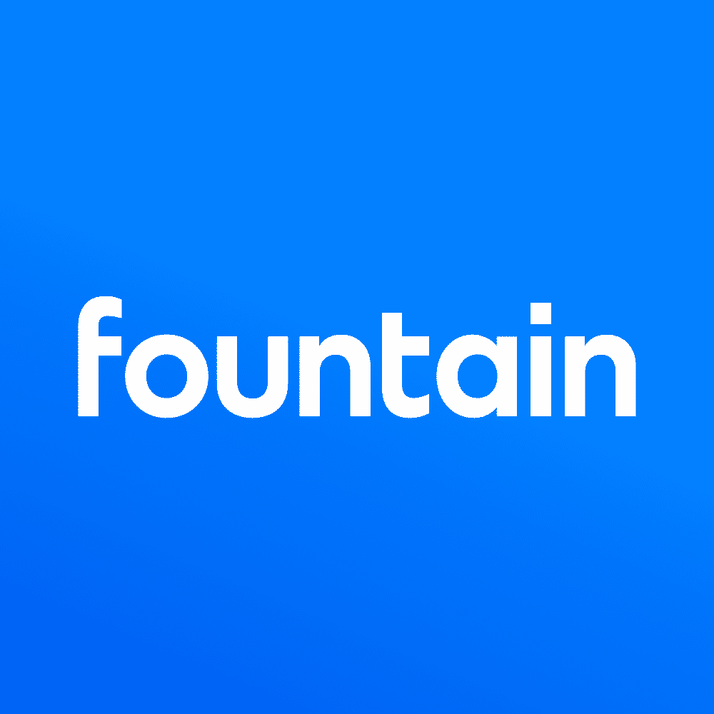 Fountain startup company logo