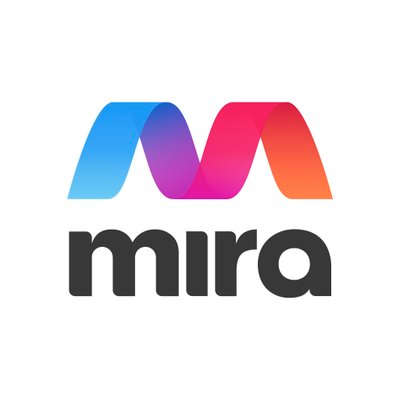 Mira startup company logo