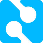 Blues startup company logo