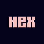 Hex startup company logo