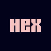 Hex startup company logo