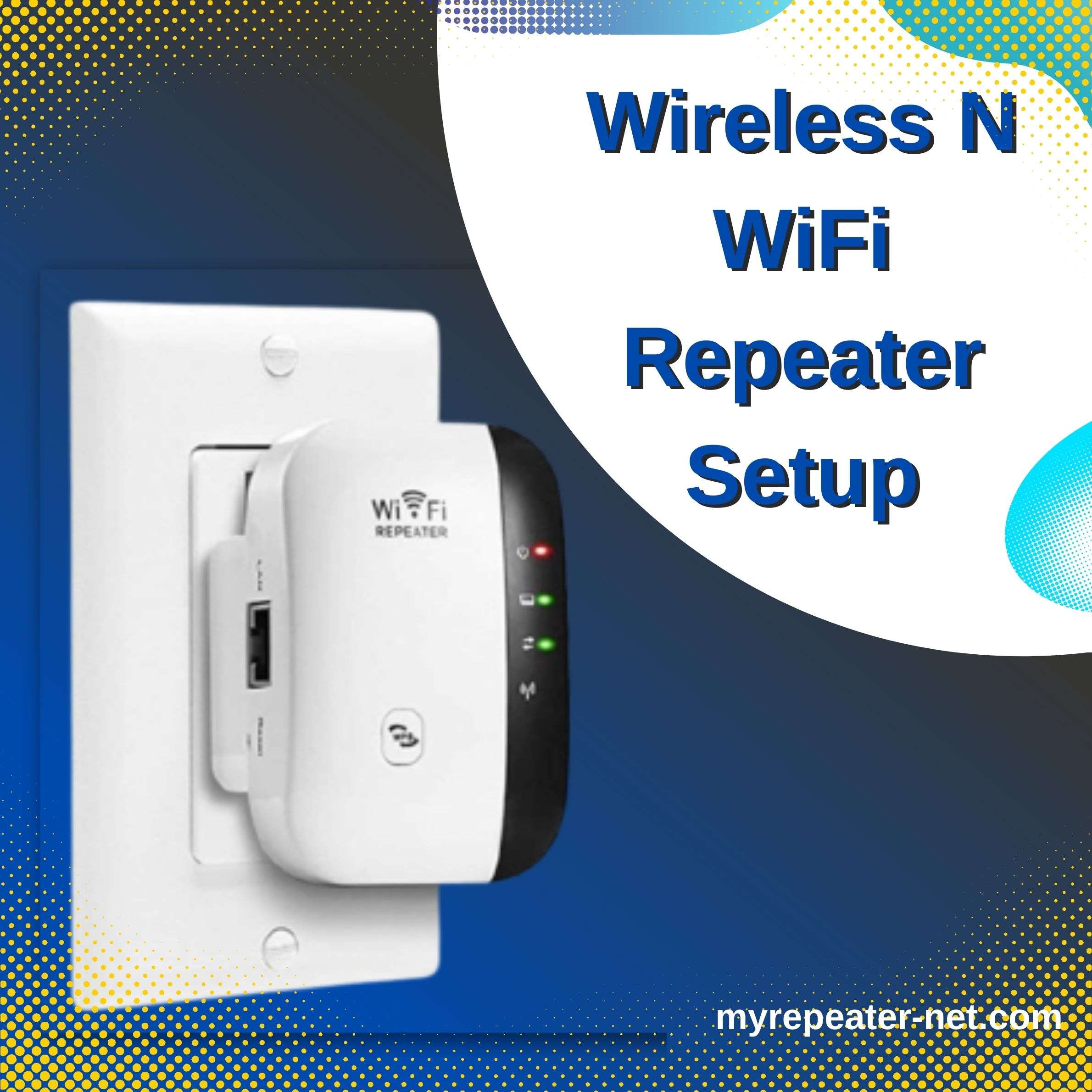 WiFi repeater setup on mobile 