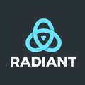 Radiant startup company logo
