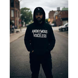 Anonymous for hotsell the voiceless hoodie