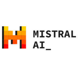 Mistral AI startup company logo