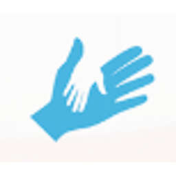 Colorful playful icon with a yellow circle, orange star, blue square, red circle, and green triangle around a yellow face with a neutral expression