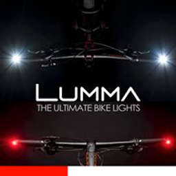 Lumma bicycle lights top