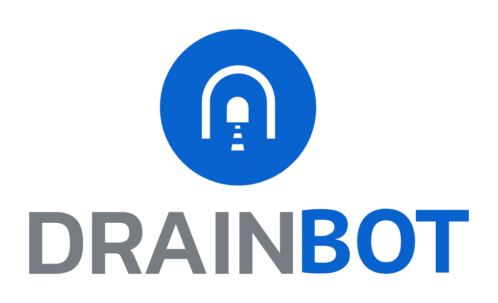 DrainBot startup logo