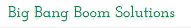 Big Bang Boom Solutions