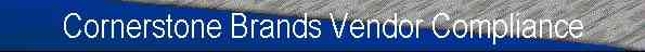 Cornerstone Brands