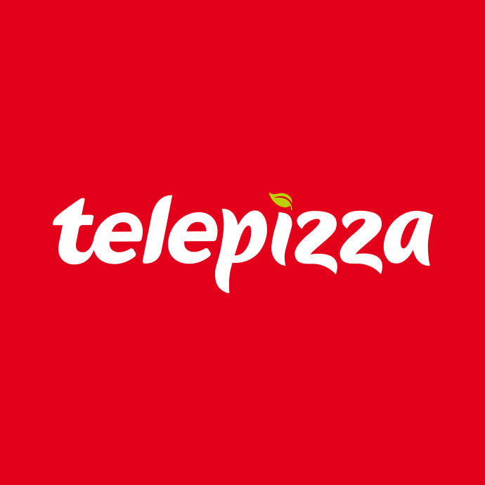 Logotyp för telepizza
