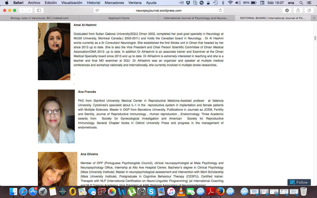 International Journal of Psychology & Neuroscience