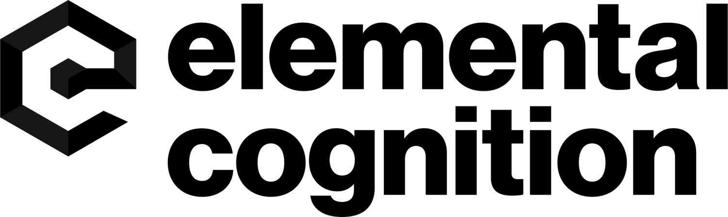 Elemental Cognition