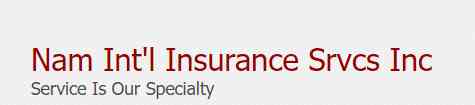 Nam International Insurance Services